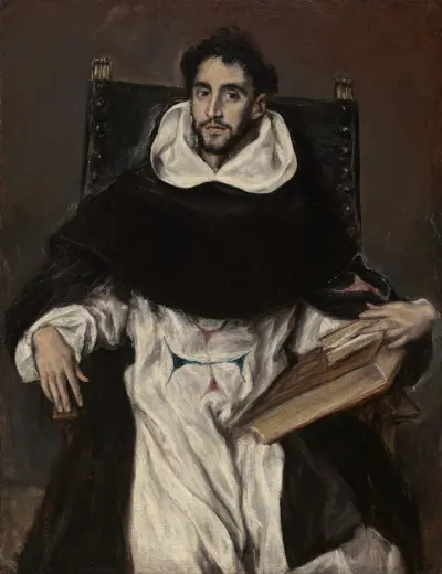 Fray Hortensio Félix Paravicino El Greco